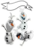 duzo-gratisow-oplatek-topper-frozen-olaf-balwan