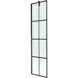 mexen-next-parawan-nawannowy-1-skrzydlowy-50-x-150-cm-czarny-wzor-czarny
