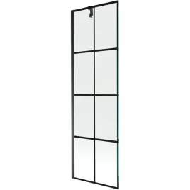 mexen-next-parawan-nawannowy-1-skrzydlowy-60-x-150-cm-czarny-wzor-czarny