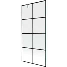 mexen-next-parawan-nawannowy-1-skrzydlowy-90-x-150-cm-czarny-wzor-chrom