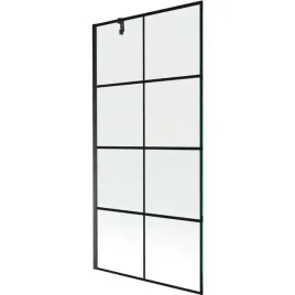 mexen-next-parawan-nawannowy-1-skrzydlowy-90-x-150-cm-czarny-wzor-czarny