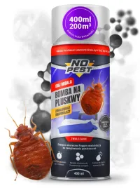 Zdjęcie produktu Bomba NO PEST na Pluskwy 400ml Środek Fogger na Pluskwy Pająki Rybiki Mole