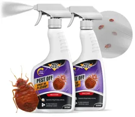 Zdjęcie produktu 2x Spray NO PEST na Pluskwy 500ml Preparat Płyn Środek na Pluskwy Pająki