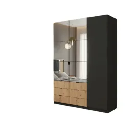 szafa-trzydrzwiowa-loft-lustro-amsterdam-szuflady