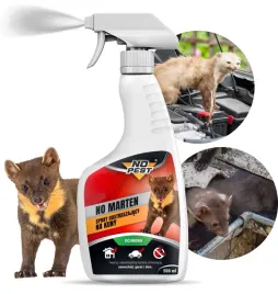 Zdjęcie produktu Spray NO PEST do Odstraszania Kun 500ml Preparat Płyn Środek na Kuny Łasice