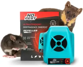 Zdjęcie produktu Odstraszacz NO PEST na Kuny 220.6 Ultradźwiękowe Urządzenie na Kuny Szczury