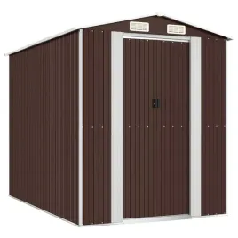 szopa-ogrodowa-ciemny-braz-192x274x223-cm-stal-galwanizowana