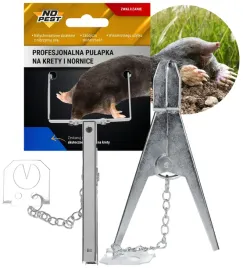 Zdjęcie produktu Nożycowa Pułapka NO PEST na Krety Profesjonalna Łapka na Krety i Nornice