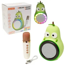 zestaw-do-karaoke-glosnik-gruszka-z-mikrofonem-led-10w-1800-mah-aux