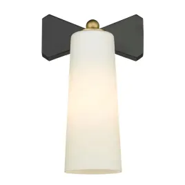lampa-scienna-do-jadalni-bow-w01169bk-cosmolight-czarny-mosiadz