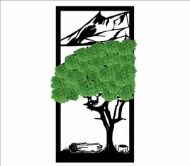 krajobraz-drzewko-z-mchem