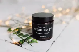 swieca-sojowa-szalwia-i-paczula-120-ml-aromma-relaksuje-i-odswieza-gratis