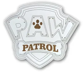 biala-tabliczka-psi-patrol-proporczyk-grawer