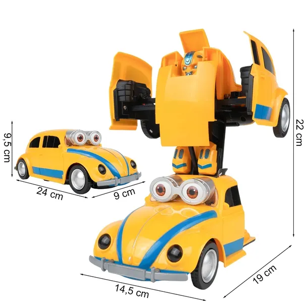 auto-transformujace-robot-samochod-garbus-plec-chlopcy-dziewczynki-stan-nowy