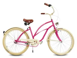 rower-miejski-damski-damka-beach-cruiser-26-raspberry-royalbi-holenderski