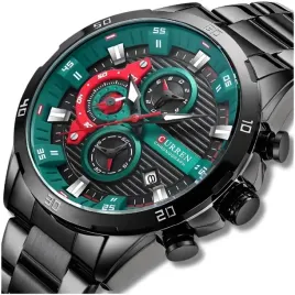 zegarek-curren-8402-czarno-zielony-4