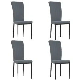 krzesla-stolowe-4-szt-ciemnoszare-obite-aksamitem