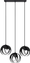 lampa-wiszaca-sufitowa-tulos-3l-czarna-stal-sollux