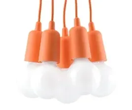 lampa-wiszaca-diego-5-pomaranczowa-oprawa-led-e27