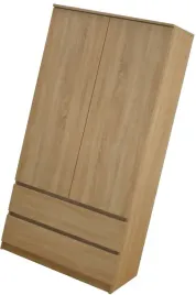 szafa-na-ubrania-dwudrzwiowa-polki-szuflady-drazek