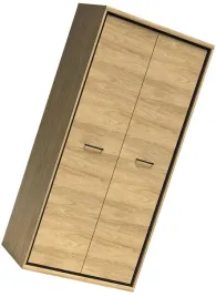 szafa-dwudrzwiowa-na-ubrania-polka-drazek-92x197cm