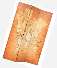 parawan-wewnetrzny-nadruk-mapa-nowoczesny-salon