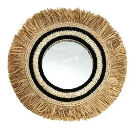okragle-lustro-ozdobna-rama-boho-salon-naturalne