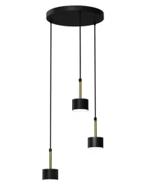lampa-z-potrojnym-abazurem-czarno-zlota-nad-stol