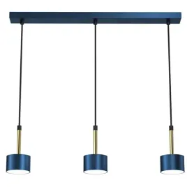 nowoczesna-lampa-wiszaca-niebiesko-zlota-jadalnia