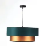 lampa-wiszaca-glamour-z-podwojnym-abazurem-okragla-pomieszczenie-jadalnia-kuchnia-salon-sypialnia