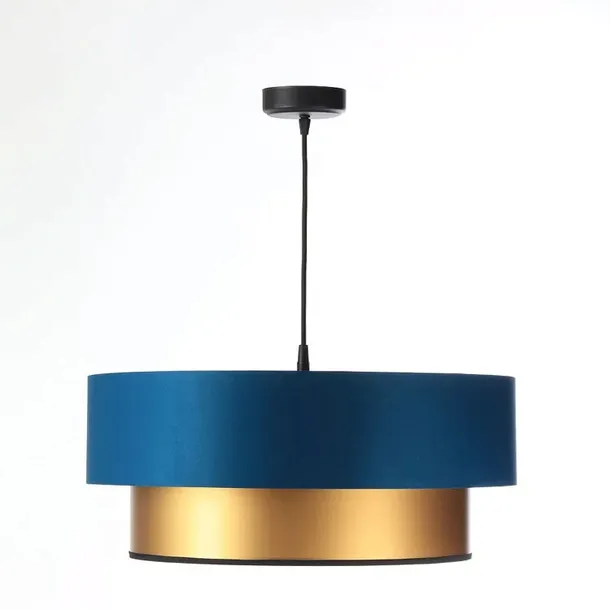 lampa-wiszaca-w-stylu-glamour-z-podwojnym-abazurem-pomieszczenie-jadalnia-kuchnia-salon-sypialnia