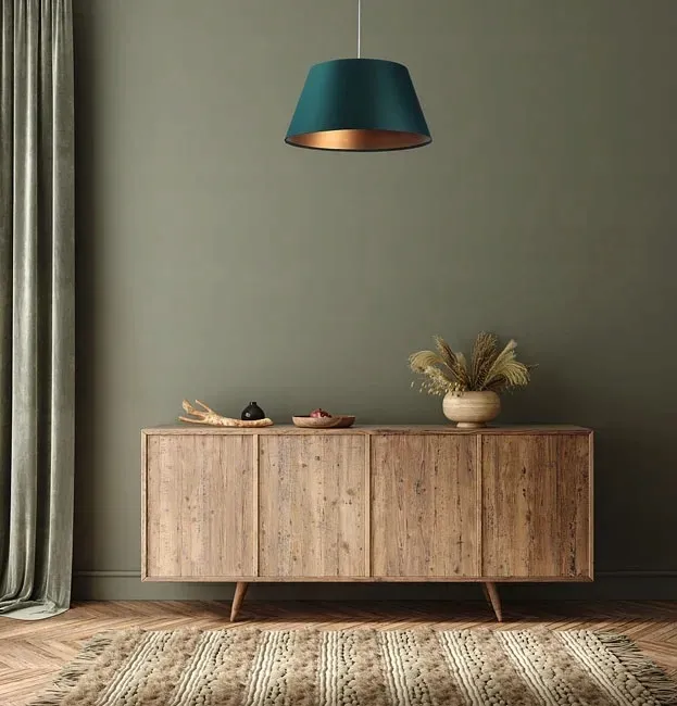 zielona-lampa-wiszaca-glamour-duzy-abazur-dzwon