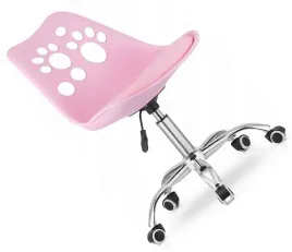 dzieciece-krzeslo-do-biurka-fotel-obrotowy-dla-dziewczynki-regulacja-wys