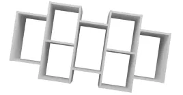 regal-wiszacy-scienny-bialy-skandynawski-polki