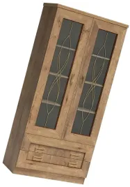regal-z-witryna-dwudrzwiowa-salon-jadalnia-90x190