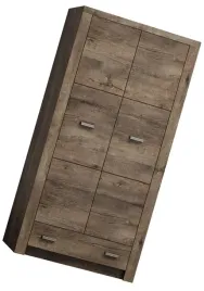 dwudrzwiowa-szafa-na-ubrania-z-szuflada-jesion