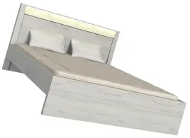 podwojne-lozko-dwuosobowe-160x200-led-kraft-bialy