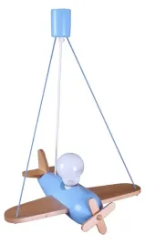 lampa-wiszaca-dla-dzieci-samolot-z-drewna-zyrandol