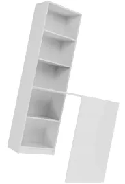 biurko-z-regalem-biale-nowoczesne-minimalistyczne