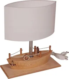 lampka-nocna-biurkowa-dla-dzieci-statek-drewniana