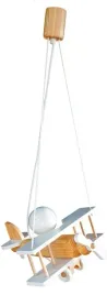 bialy-zyrandol-dla-dziecka-samolot-lampa-drewniana