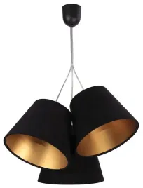 czarna-lampa-wiszaca-glamour-welurowa-potrojna-hit