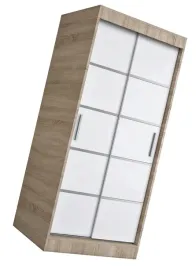 nowoczesna-szafa-przesuwna-90x200-dab-sonoma-bialy