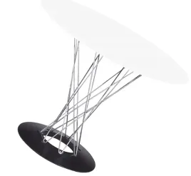 designerski-okragly-stol-bialo-srebrny-do-salonu