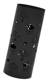 czarny-parasolnik-ozdobny-stojak-na-parasole-kosz