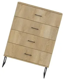 komoda-loftowa-drewniana-debowa-4-szuflady-80-cm