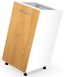 kuchenna-szafka-dolna-2-polki-dab-miodowy-40-cm