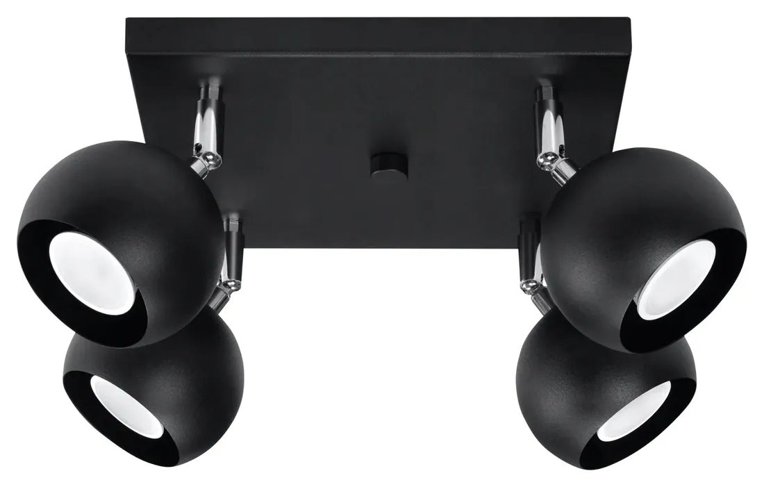 regulowany-plafon-led-4-reflektory-kule-czarny