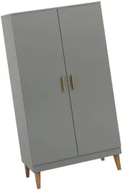 szafa-dla-dziecka-skandynawska-szara-dwudrzwiowa