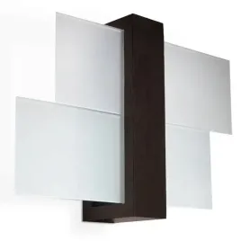 szklany-kinkiet-lampa-scienna-drewniana-wenge